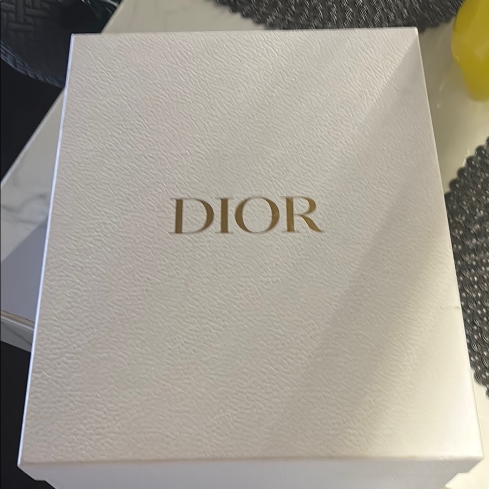 Dior Gold and White luxury Sneakers